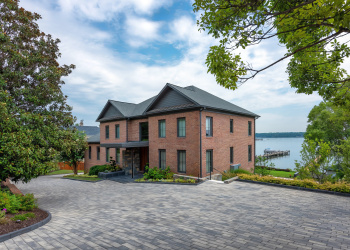 View of property from the top of the driveway