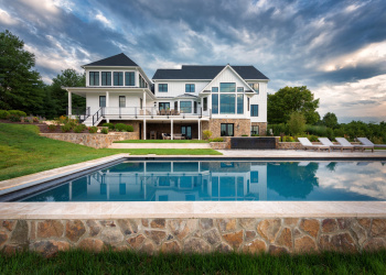 Modern Farmhouse with Luxury Landscaping