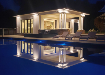 Shenandoah-Retreat-Outdoor Design at Night