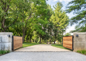 Gated driveway installed in Washington DC