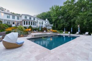 Large Patio Pool by a Pool Company in Washington D.C.