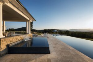 Custom Deck with Infinity Pool in McLean, VA