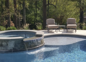 Hot tub and pool design in Great Falls, VA