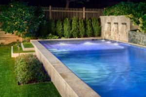 outdoor design Leesburg custom pool