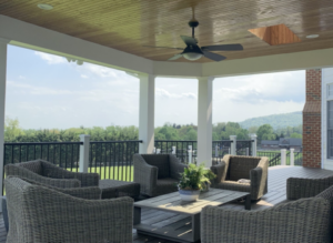 outdoor living company space created in Leesburg