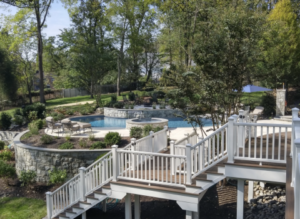 landscape architect Potomac, MD with yard maintenance